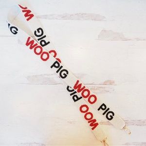 Beaded Woo Pig Purse Strap for Arkansas Razorbacks Collegiate Game Day